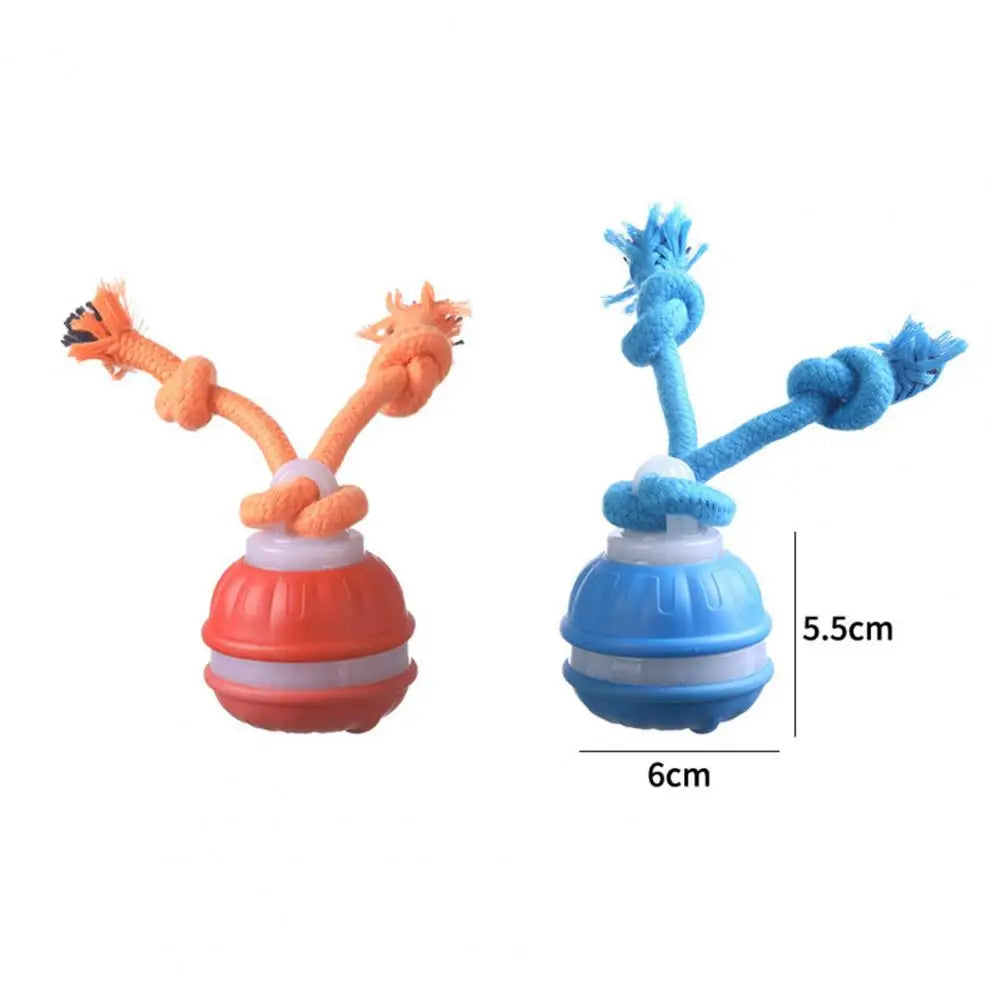 Smart Automatic Moving Ball Squeaky Dog Toy with Motion Sensor Compact Dog Ball USB Charging Interactive Rolling Pet Toy